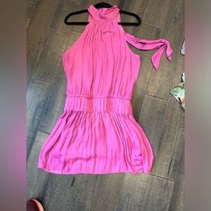 Pink party dress